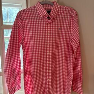 Vineyard Vines Pink Casual Button Down Shirt